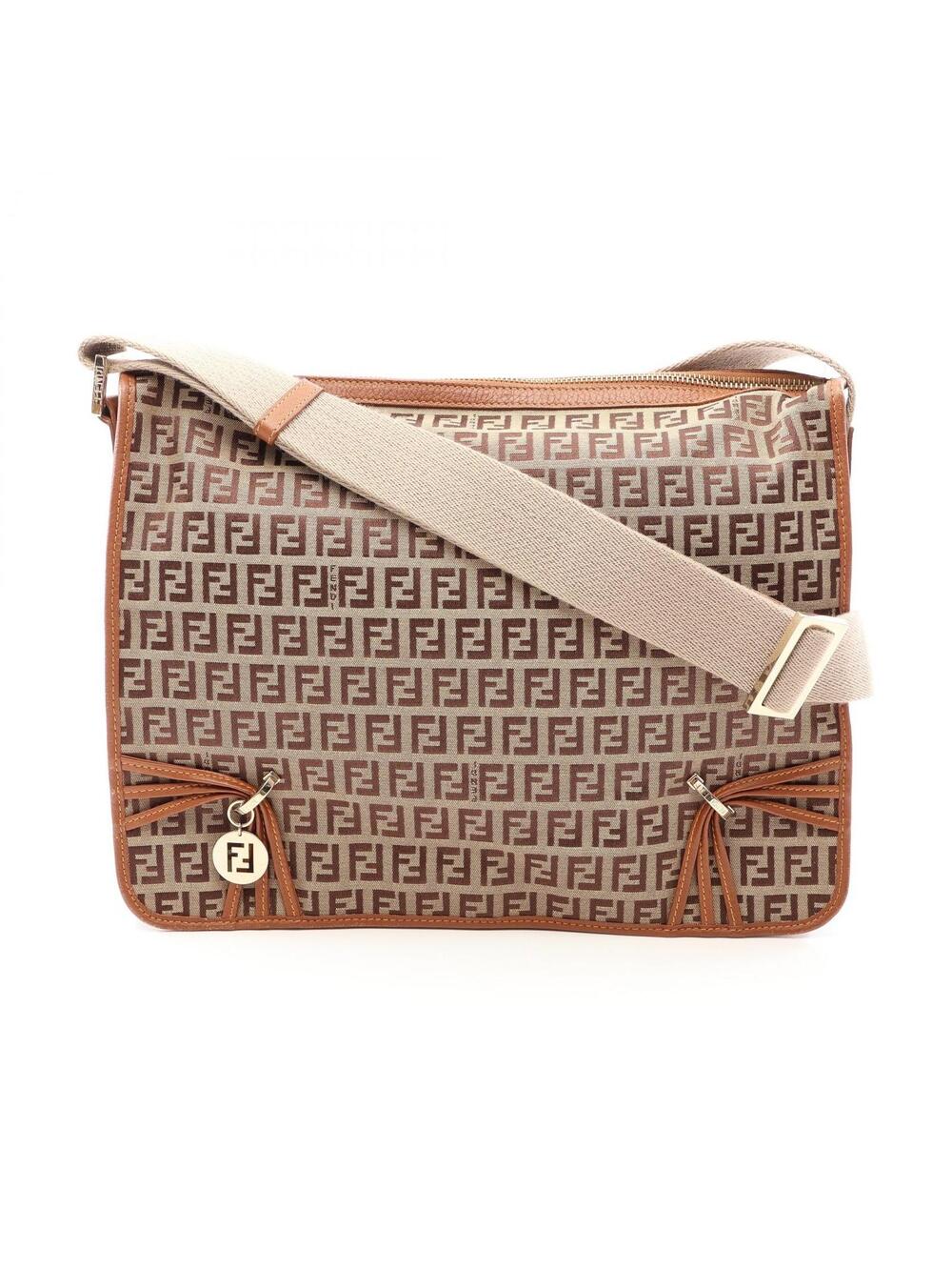 Fendi Zucchino Shoulder Crossbody Bag #351821F71B